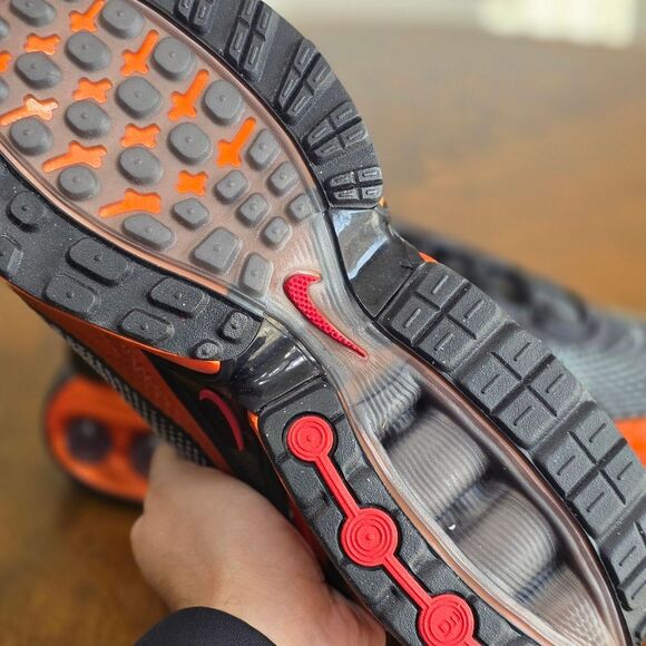 Nike Air Max DN QS Dark Smoke Grey Salsa Red Limited Edition 10.5 New HJ6695-001 - Picture 13 of 16